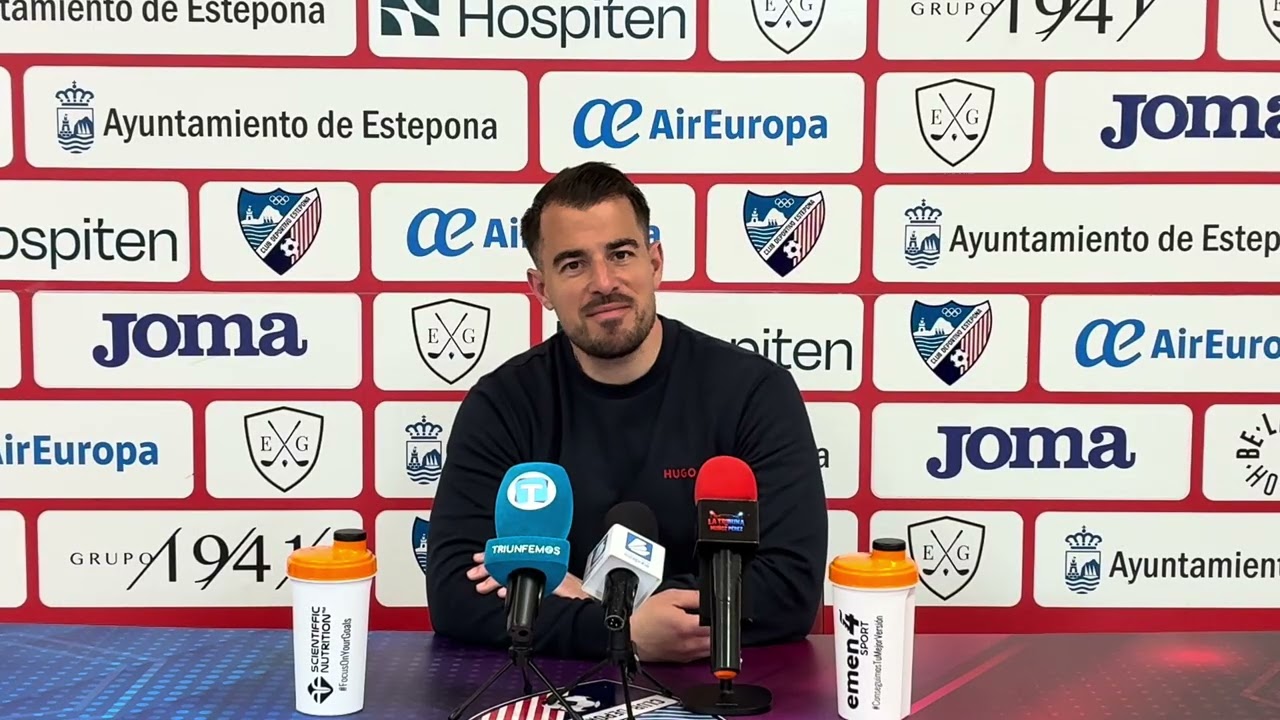 Rueda de prensa de Manolo Sánchez 