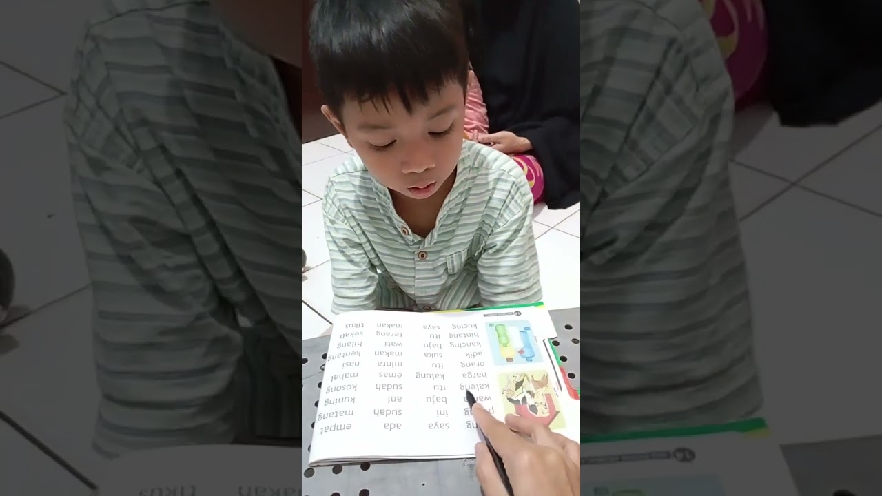 Rafa baca tanpa di eja 