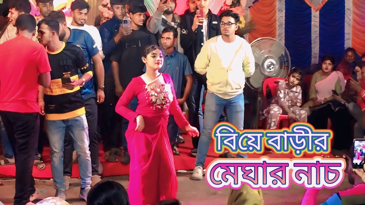 biye barir dance | বিয়ে বাড়ীর নাচ | ডান্স মেঘা | Wedding Dance Performance | Trending​ Dane Video