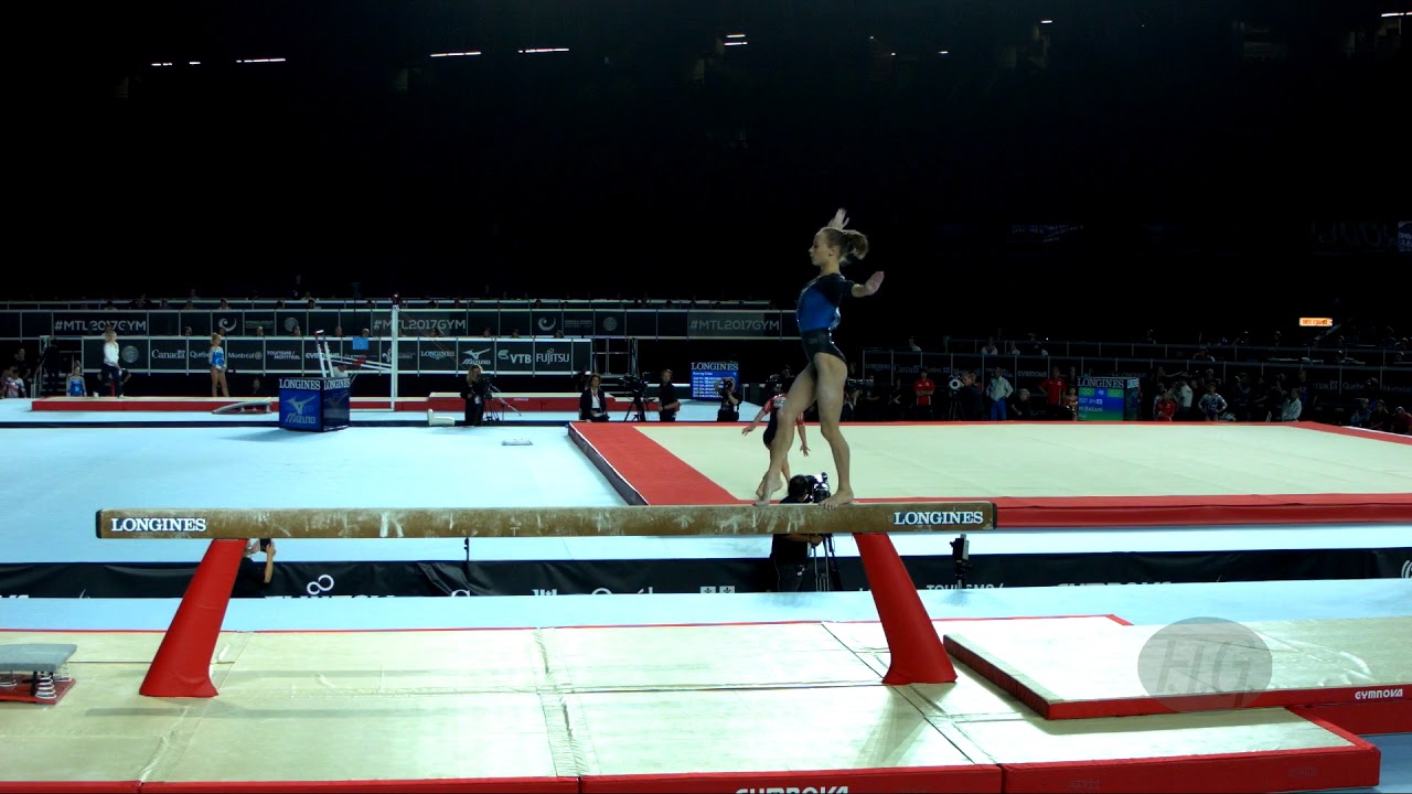 VARINSKA Diana (UKR) - 2017 Artistic Worlds, Montréal (CAN) - Qualifications Balance Beam