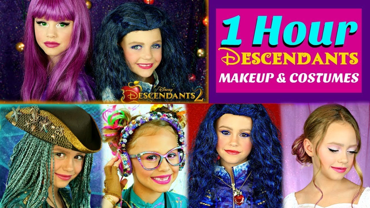 1 Hour Descendants Makeup and Costumes Compilation