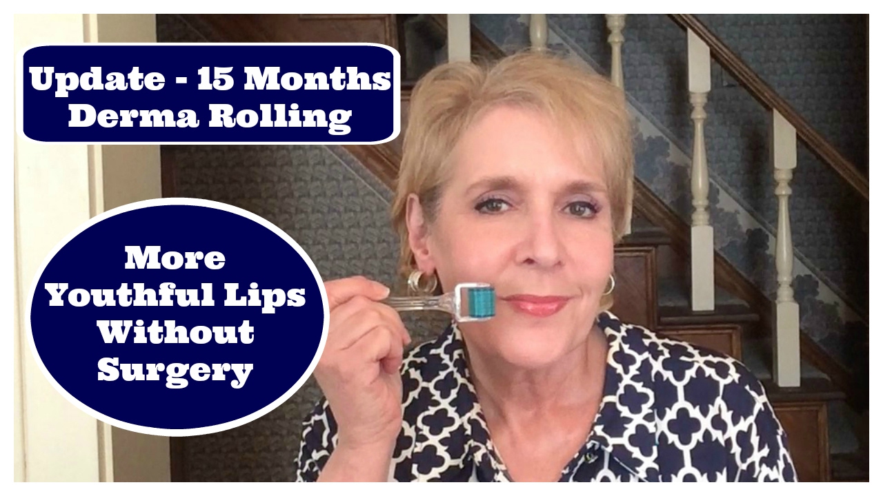 Derma Rolling My Lips at 63~ Anti-Aging Update After 15 Months
