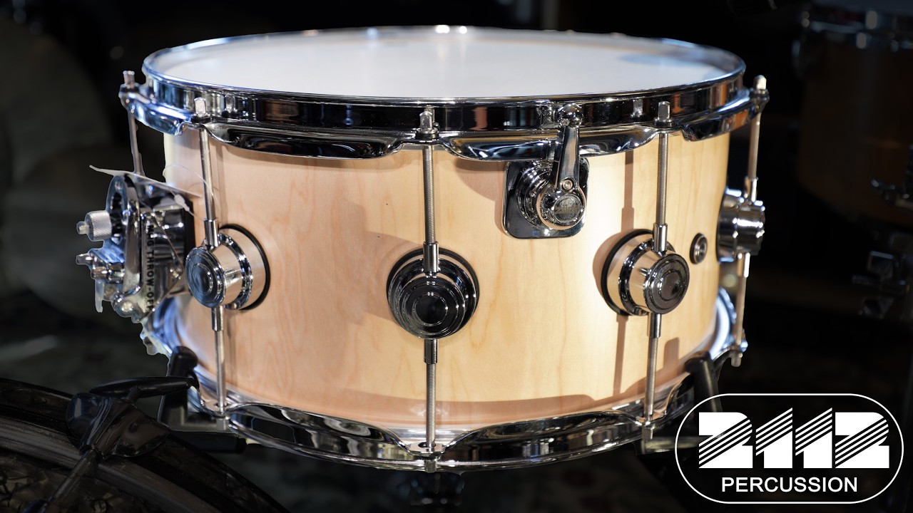 DW Zikit Snare - 333 Maple Shell, 6.5x14 - Drum Demo