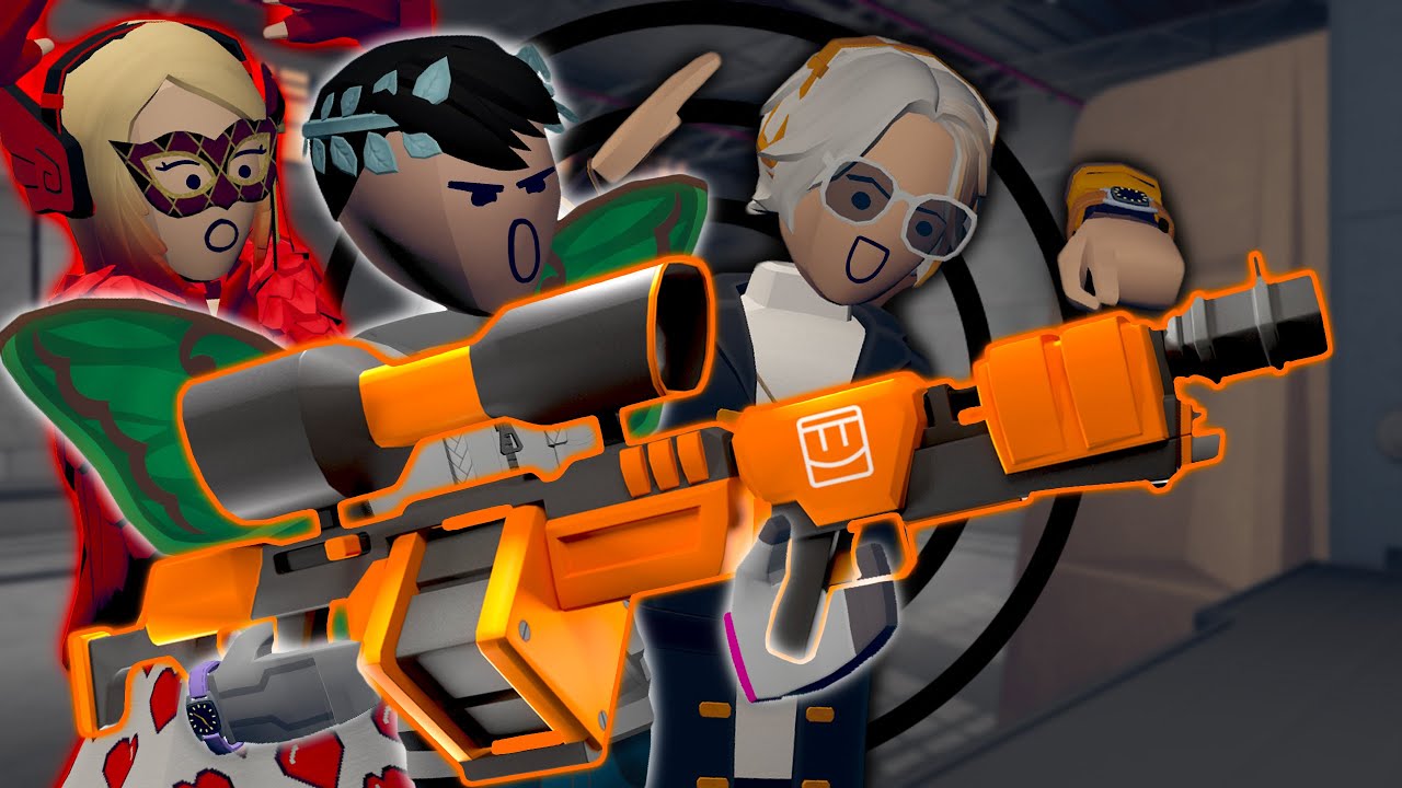 Testing EVERY gun in REC ROOM ft. @slat.