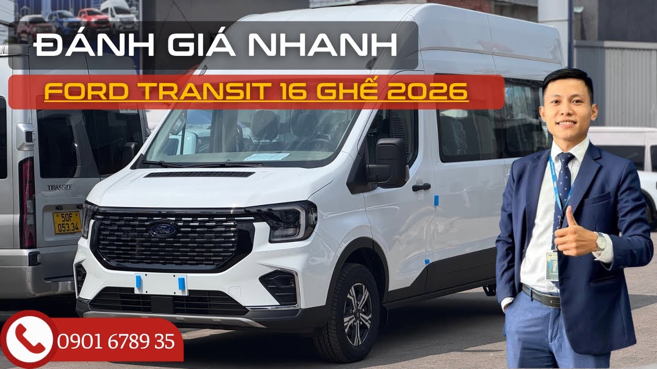 Ford Transit Premium 16 chỗ 2026 Có ĐÁNG để đầu tư? l THIỆN HIẾU FORD