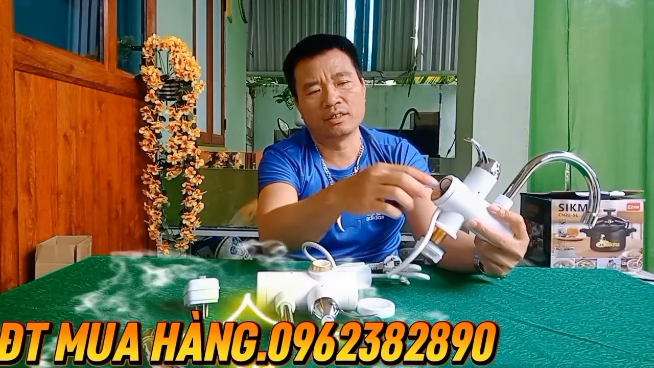 MÁY NƯỚC NÓNG LẠNH MINI TẮM RỬA GIẶT CHỐNG GIẬT AN TOÀN THUẬN TIỆN CHO MỌI NHÀ 