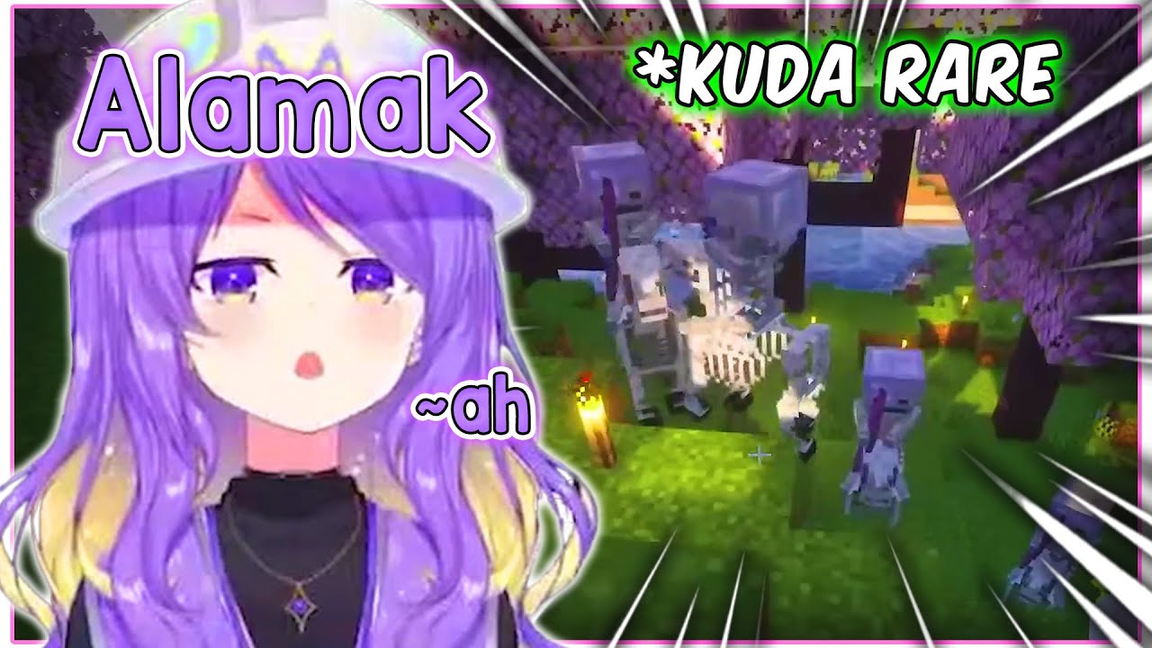 Lucunya Moona Ketika Nemu Kuda Rare Spawn Di Depan Rumah..【Moona Hoshinova | Clips】