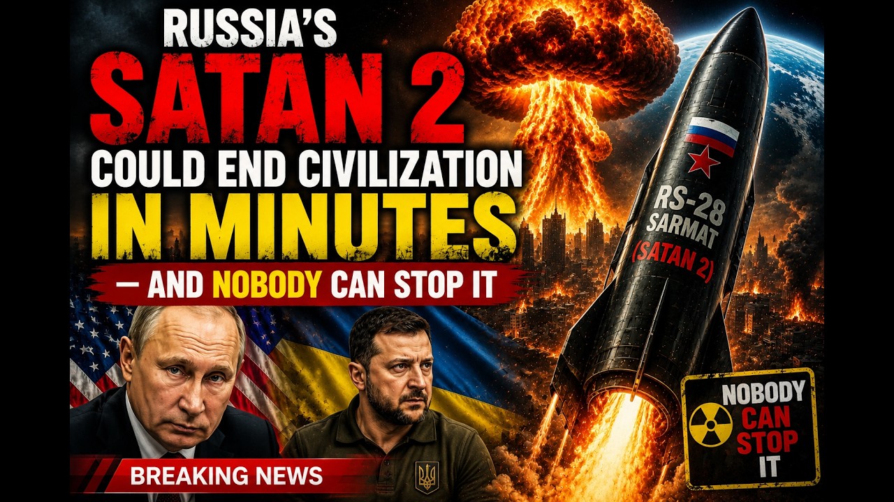 Russia&rsquo;s Satan 2 Could End Civilization in Minutes &mdash; And Nobody Can Stop It