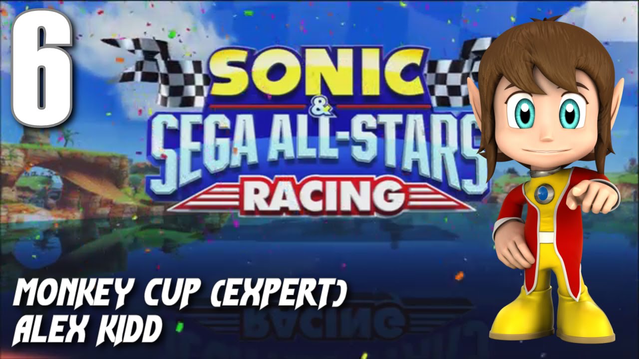 Sonic and Sega All-Stars Racing - Monkey Cup (Alex Kidd)