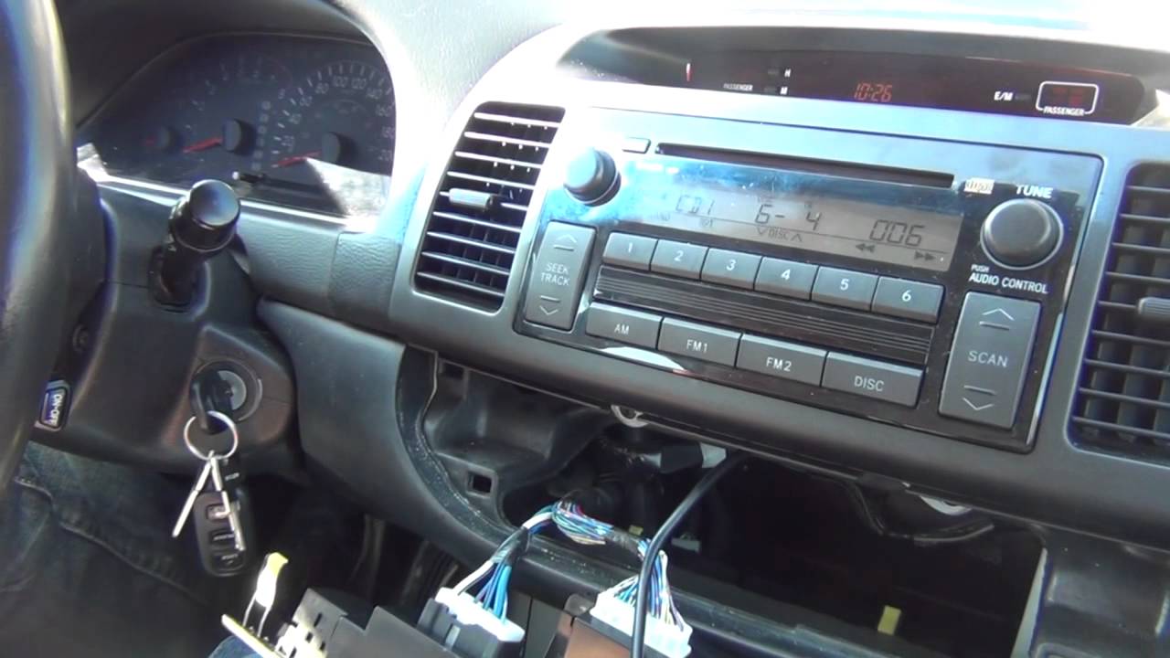 GTA Car Kits - Toyota Camry 2002-2006 install of iPhone, Ipod and AUX adapter for factory stereo