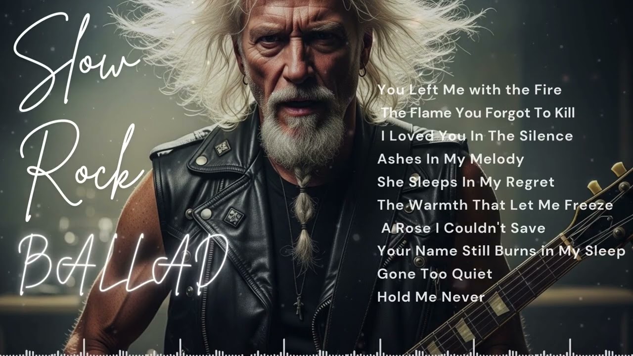 Best Slow Rock & Classic Rock Playlist 🎸 Emotional Ballads for Quiet Nights & Feelings