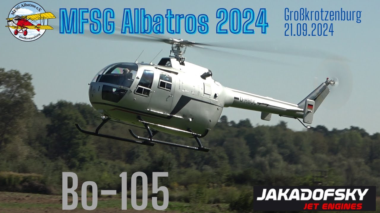 RC TURBINE BO-105 (Modellflug MSFG Albatros 2024)