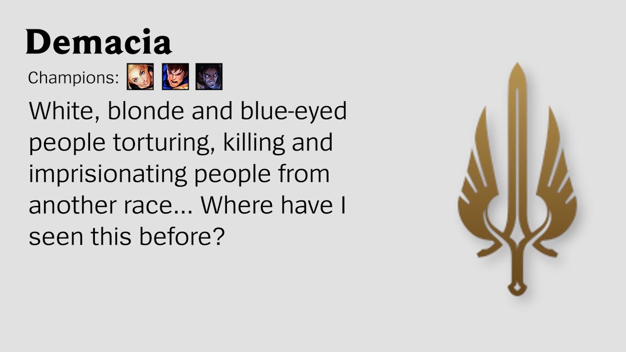 Explaining LoL Regions