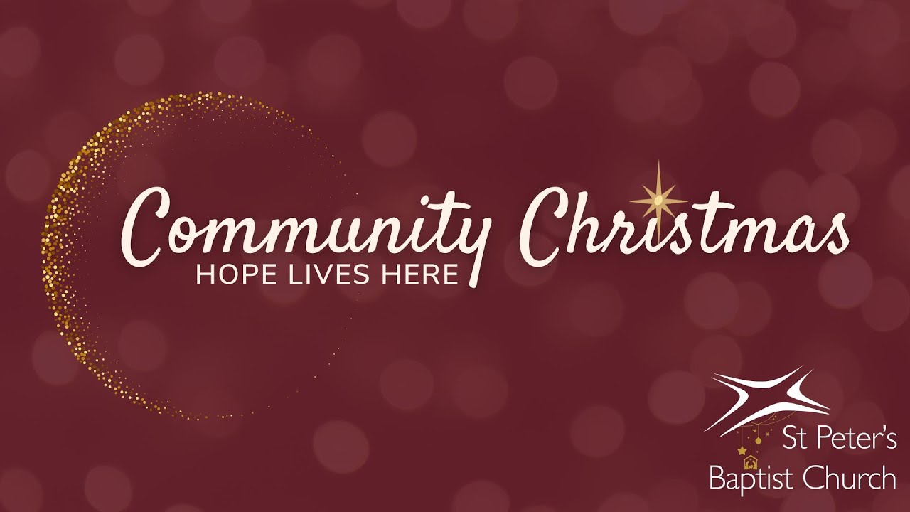 Community Christmas at St Peter's