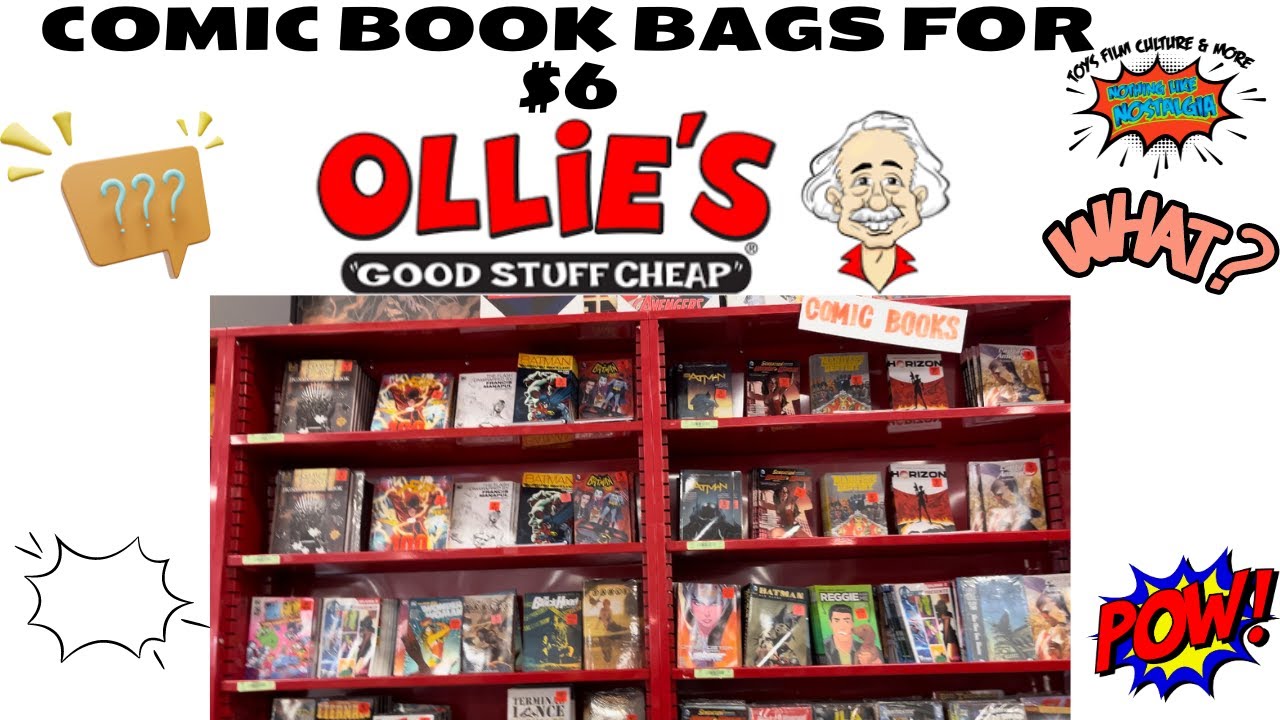 Is Ollie's Comic Book Bag worth getting for $6?