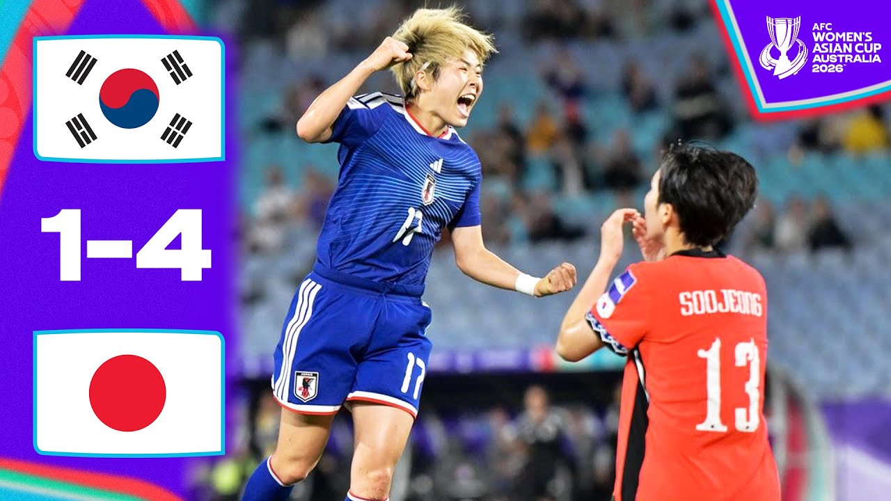 TOO STRONG: JAPAN POWER INTO THE FINAL! | Korea Republic - Japan | Highlights AFC Women's Asian Cup™