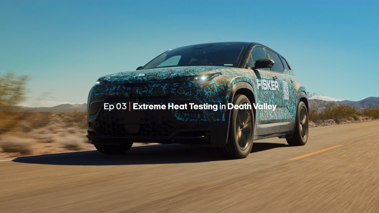 Testing the Fisker Ocean in Extreme Heat