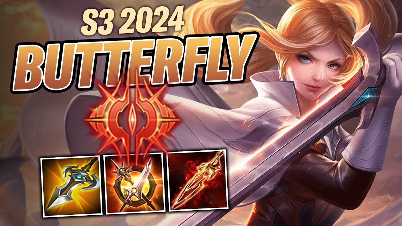 Butterfly S3 2024 - Trang Bị, Bảng Ngọc, Phù Hiệu, Combo Và Cách Chơi Butterfly Mạnh Nhất