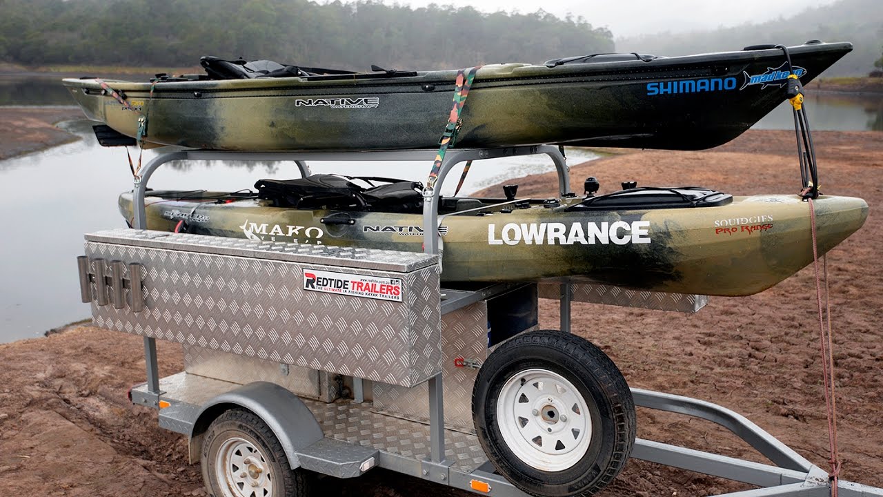 Redtide Kayak Trailer Walkaround — Starlo Gets Reel