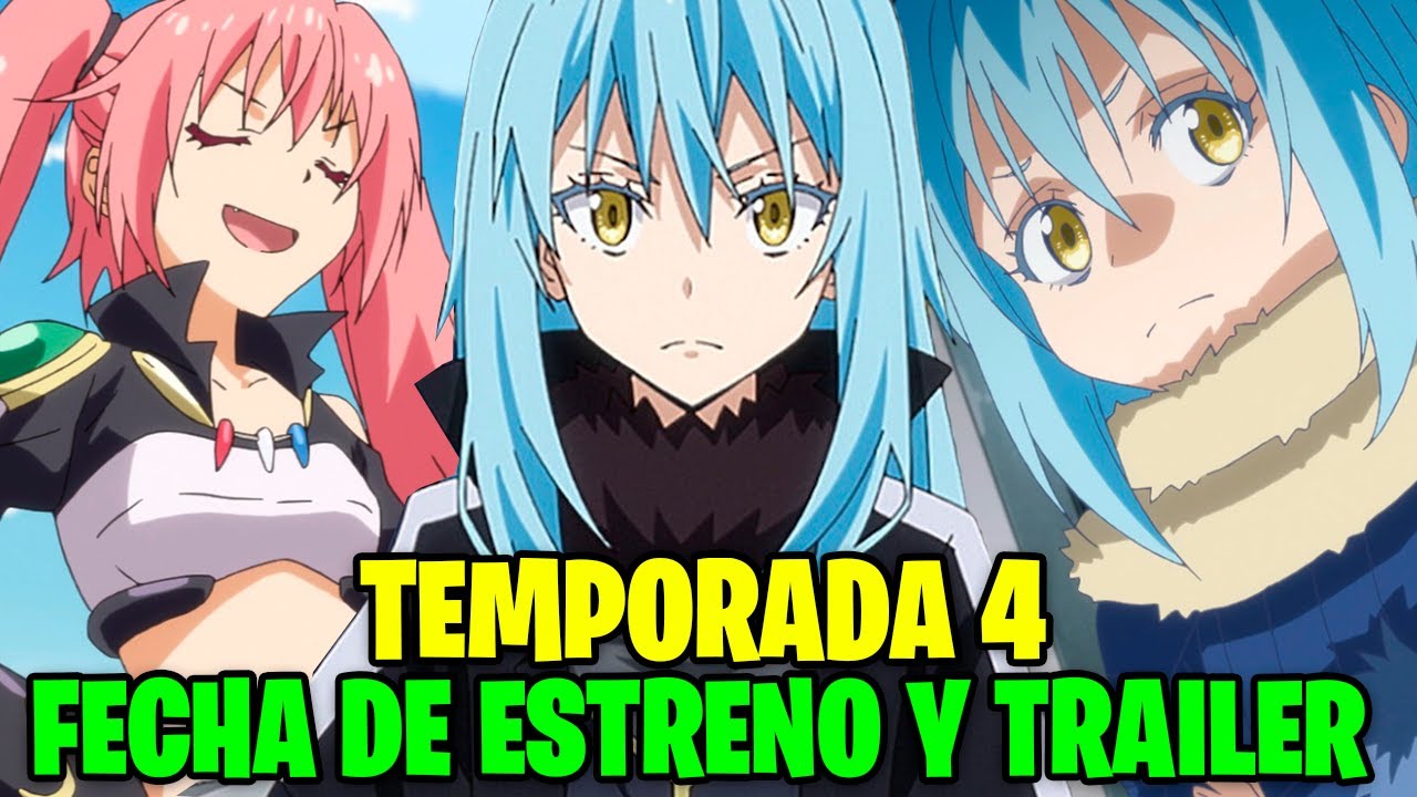 ¿CUÁNDO SALE? TENSEI SHITARA SLIME TEMPORADA 4 FECHA DE ESTRENO Y TRAILER