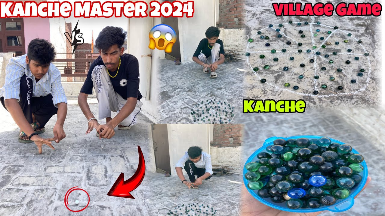Kanche Master 🤩 || Kanche Kaise Khelte Hai 🔥 || How To Play Marbles😱 || Village Game *Bante *