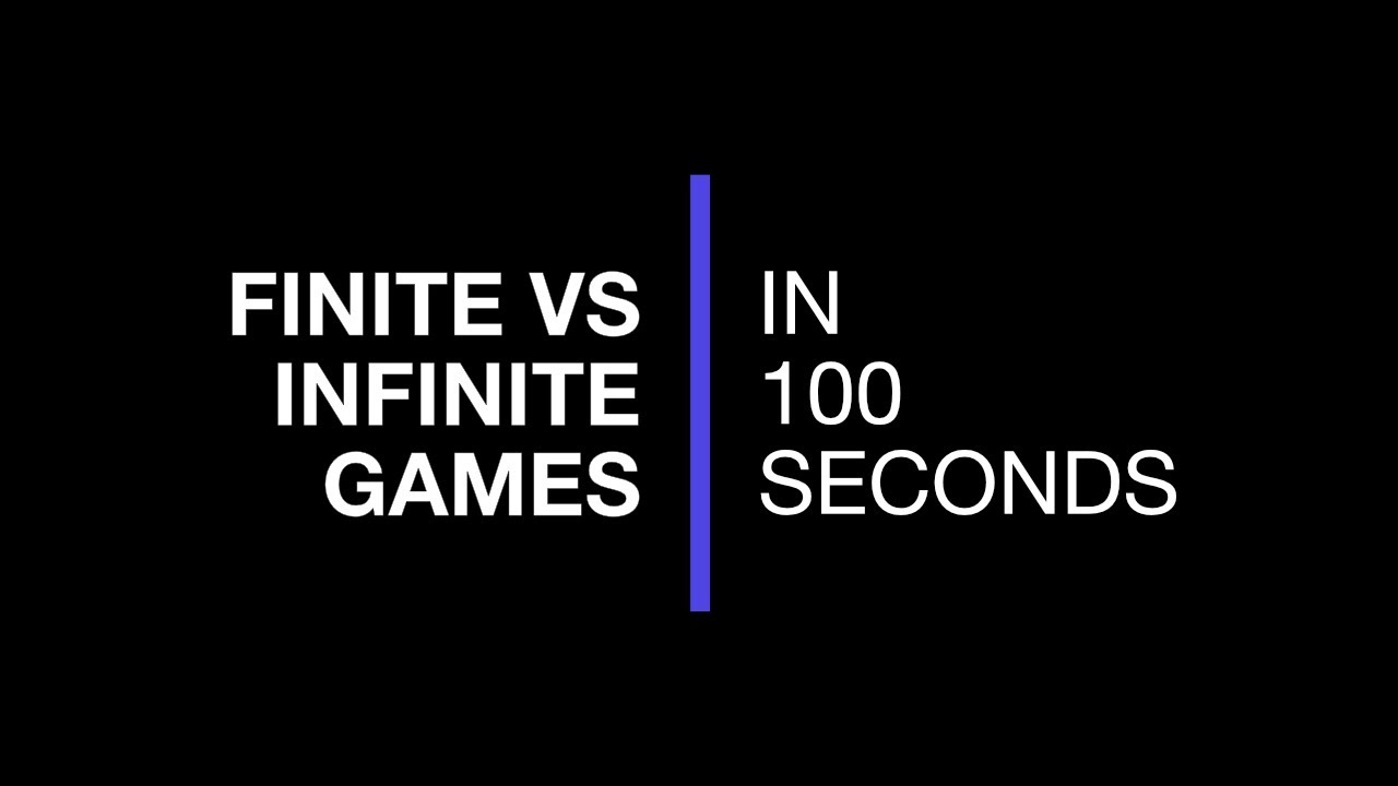 What are Finite and Infinite Games? | Finite and Infinite Games Explained in 100 Seconds.