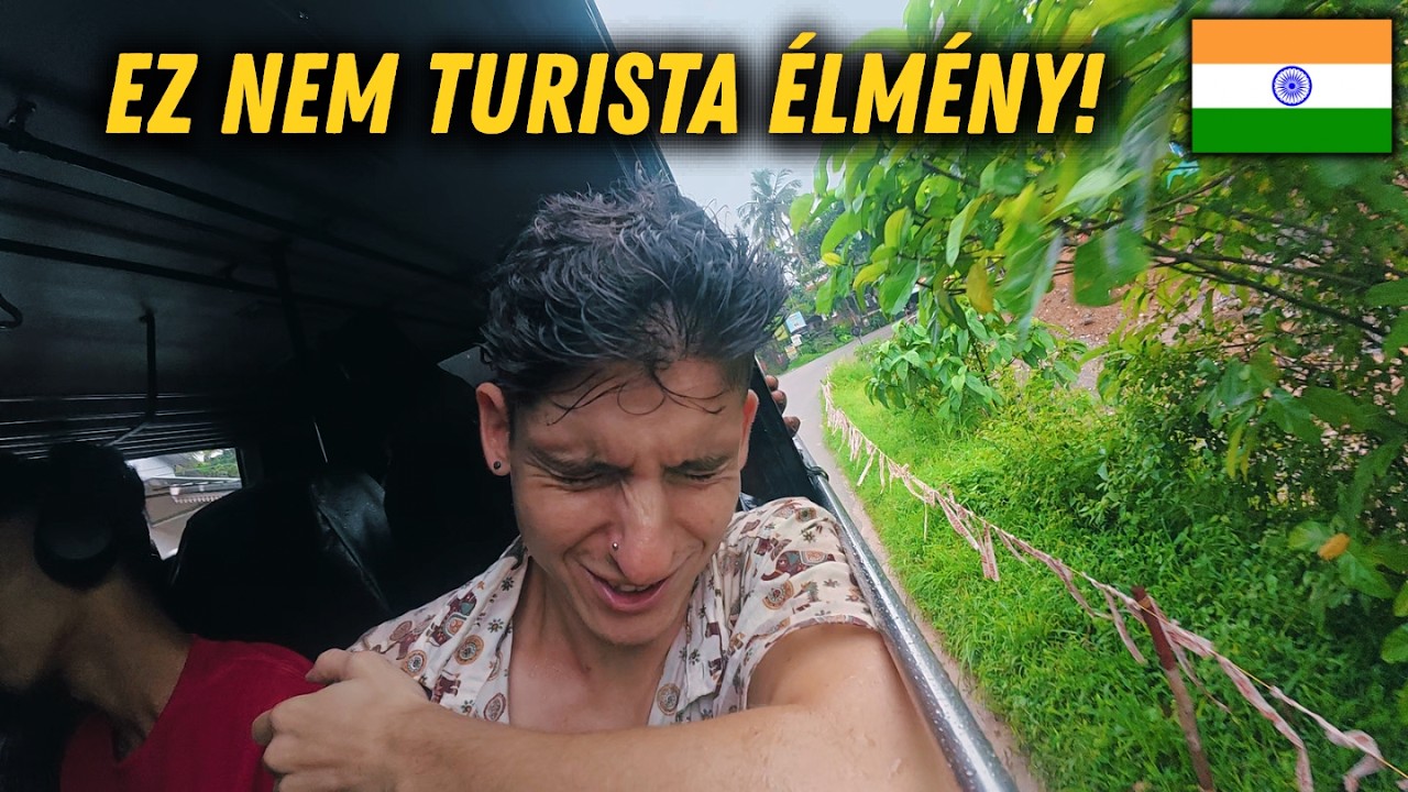 Úgy utaztam, mint egy helyi Indiában | Kalandos buszút Kochiból Munnarba 🇮🇳