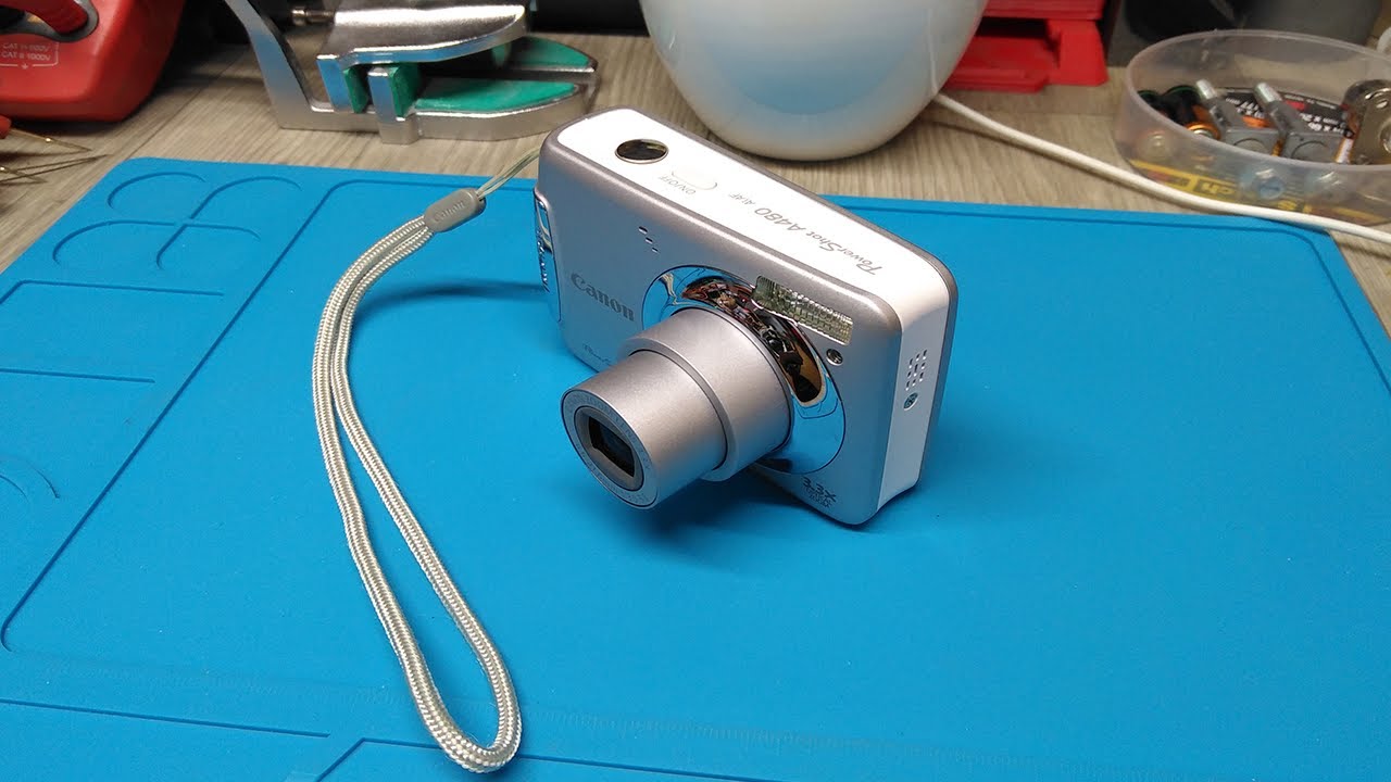 Canon PowerShot A480 Retro Digital Camera Review | Old Camera | Camera Canon