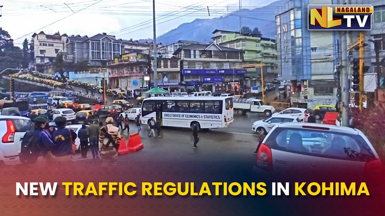 SUPERINTENDENT OF POLICE ISSUES NEW TRAFFIC REGULATIONS IN KOHIMA