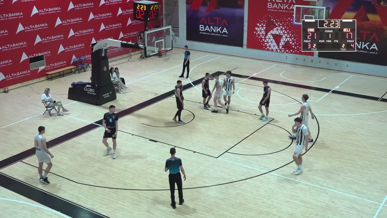 Regionalna liga Beograda (juniori): Partizan 2 - Rivers BM 2 99:96 | 15. kolo (22.05.2025.)