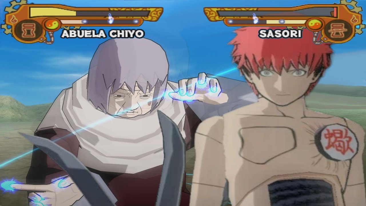 {Chiyo Vs Sasori} Naruto Shippuden Ultimate Ninja 5