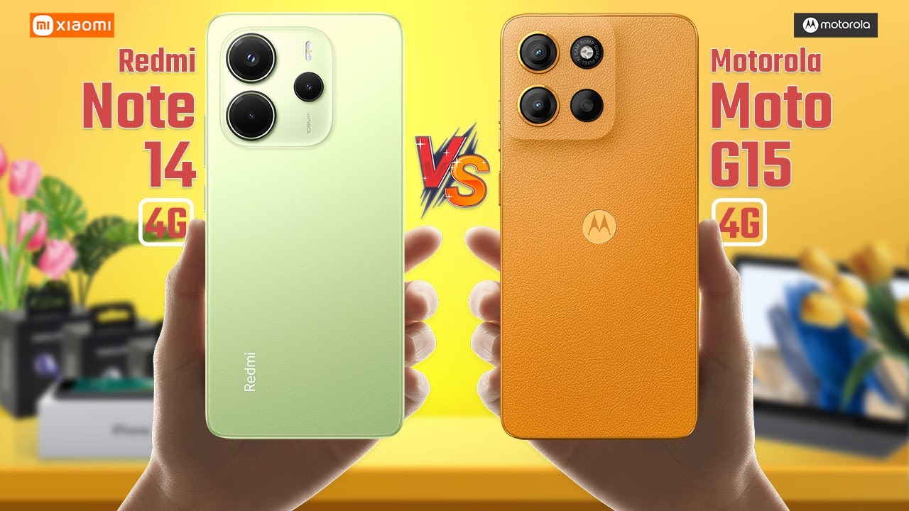Redmi Note 14 4G против Motorola Moto G15 | Полное сравнение 🔥 Какой из них лучше?
