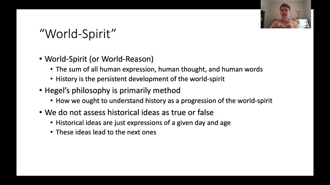 Hegel's World Spirit