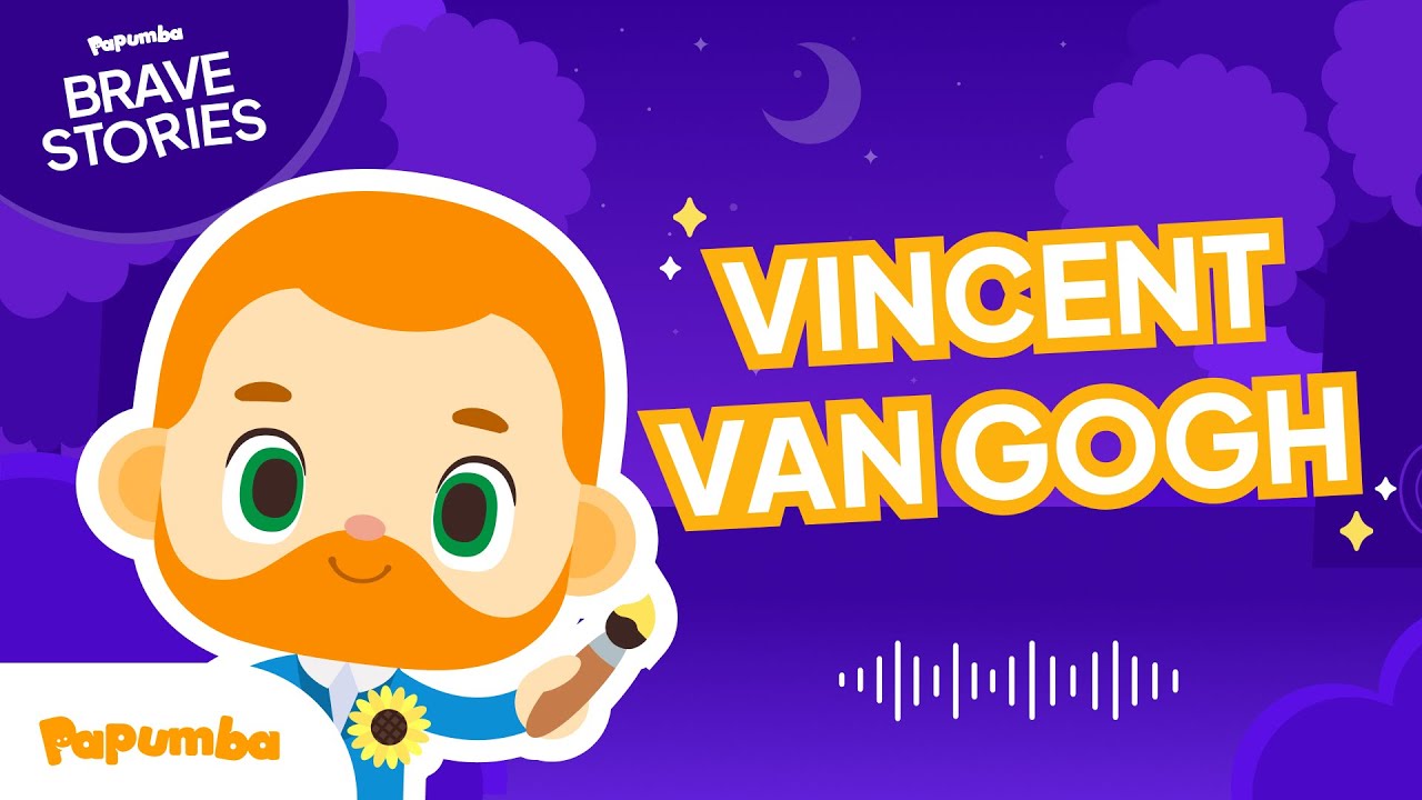🎨 QUEM FOI VINCENT VAN GOGH PARA CRIANÇAS | O PINTOR DA NOITE ESTRELADA | Arte
