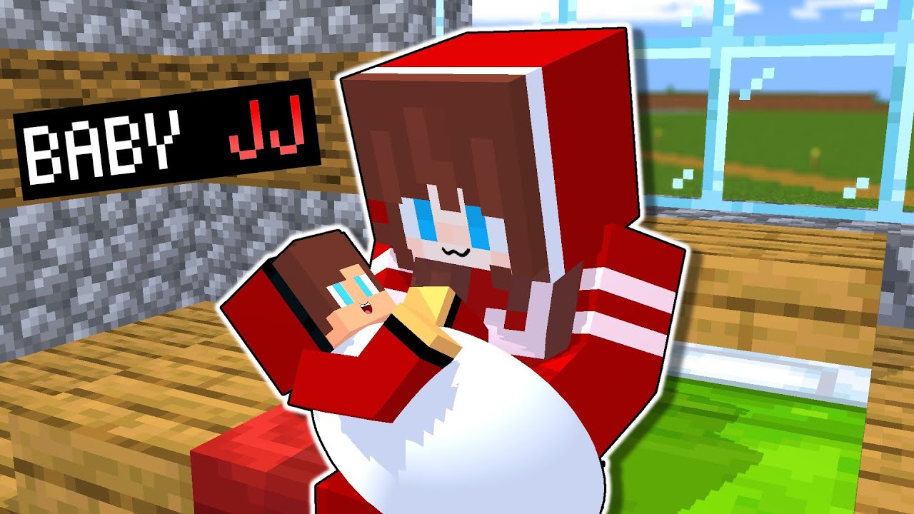 Maizen :Baby JJ Story👶 - Minecraft Parody Animation Mikey and JJ