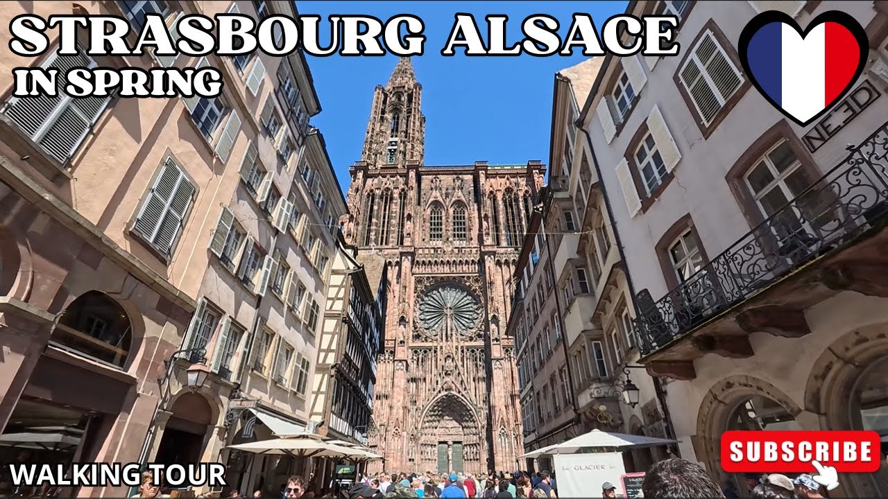 Strasbourg in the spring - An Escape to the Heart of Europe - Walking street