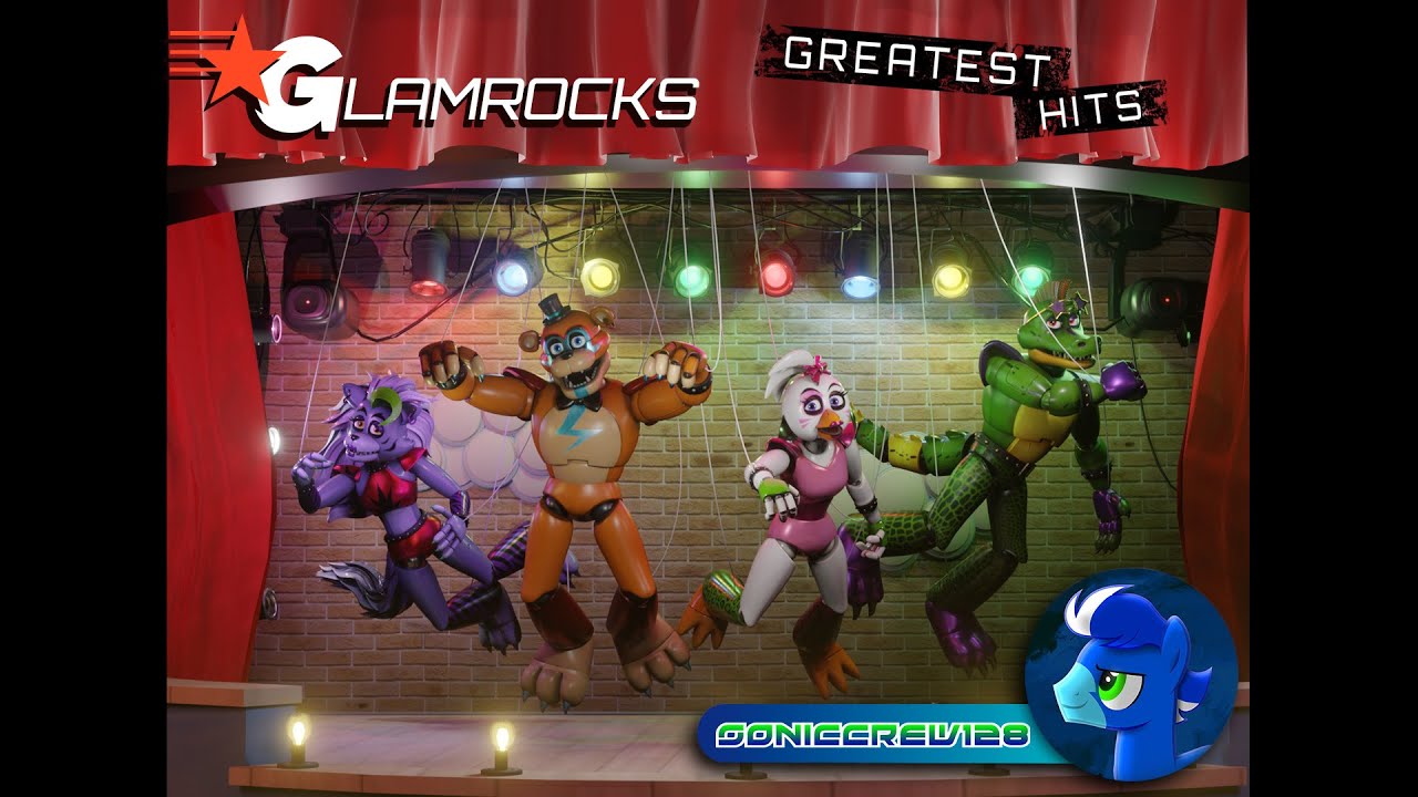 GLAMROCKS - Bye Bye Bye (FNAF:SB Animation)