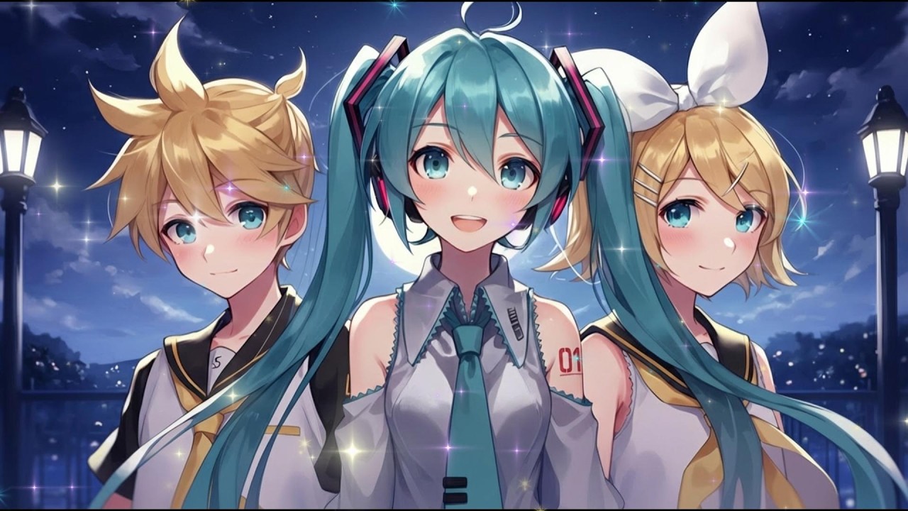 【オリジナル曲】真夜中の大冒険 feat初音ミク・鏡音リン・鏡音レン【MV】