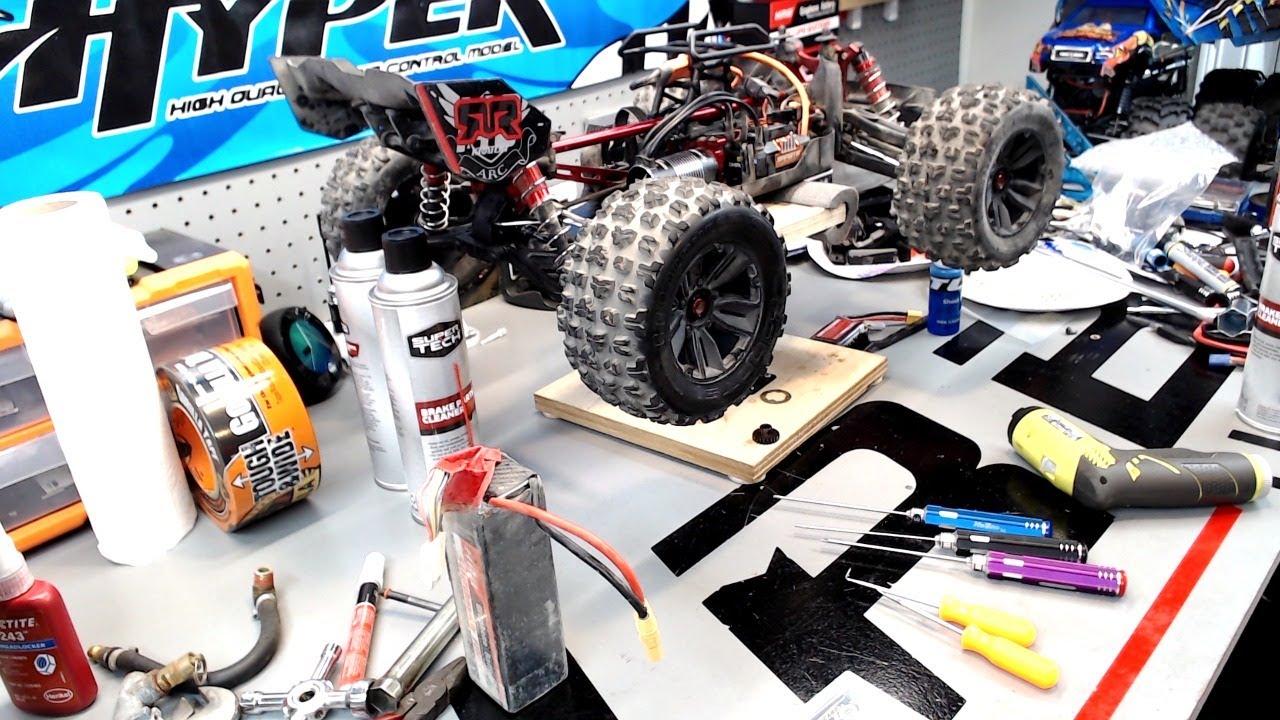 Arrma EXB Another DAY little more SETUP GOODMORNING