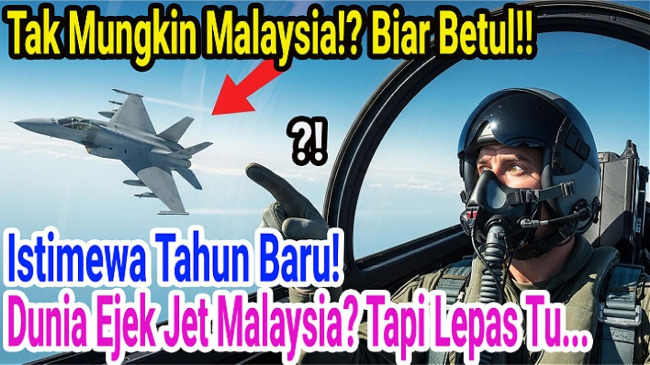 Amaran: Pandang Rendah Malay, Pilot Terhebat & Jet Halimunan Canggih Musnah Dalam Beberapa Minit!