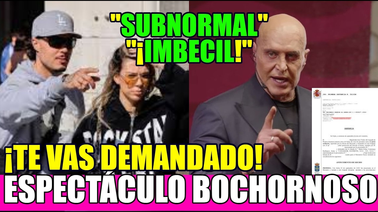 KIKO PIERDE LOS PAPELES Y SE GANA UNA DEMANDA DE ALEJANDRA RUBIO Y CARLO