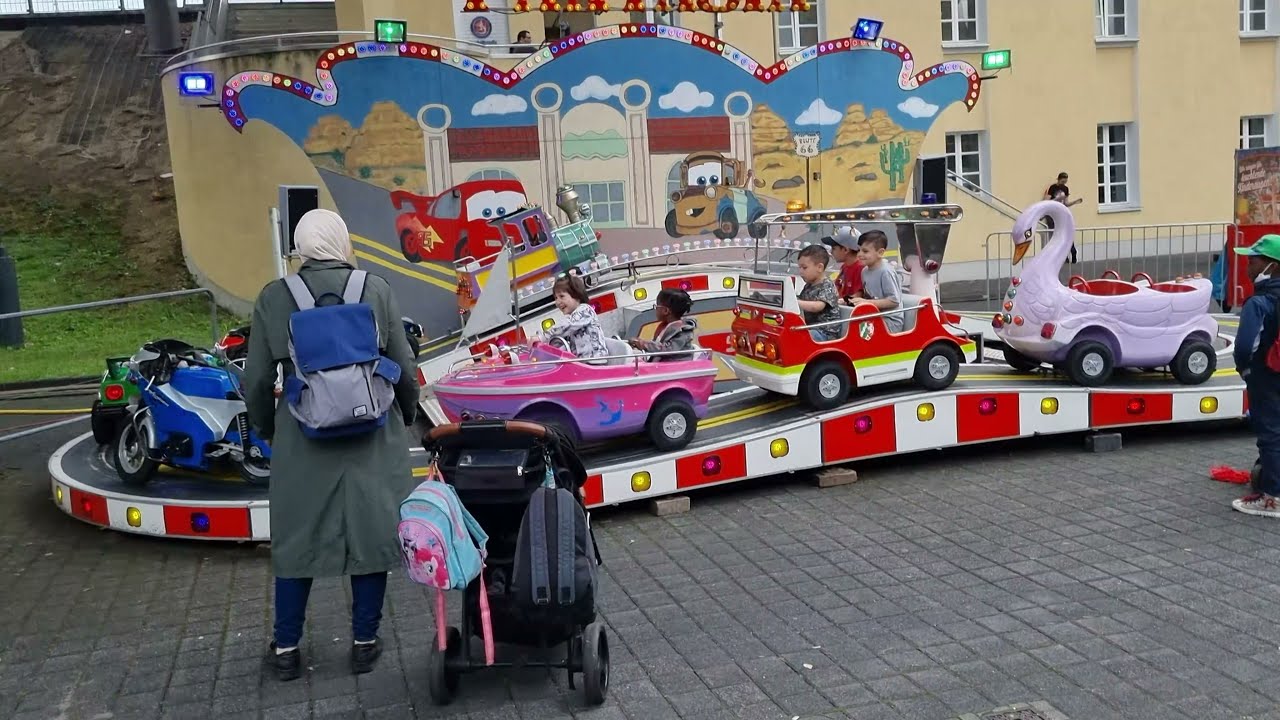 Kirmes Zoo Wuppertal 2021 Rundgang über das Gelände 4K-60fps