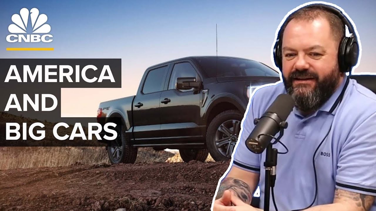 Why Americans Are Obsessed With Big Cars REACTION | OFFICE BLOKES REACT!!