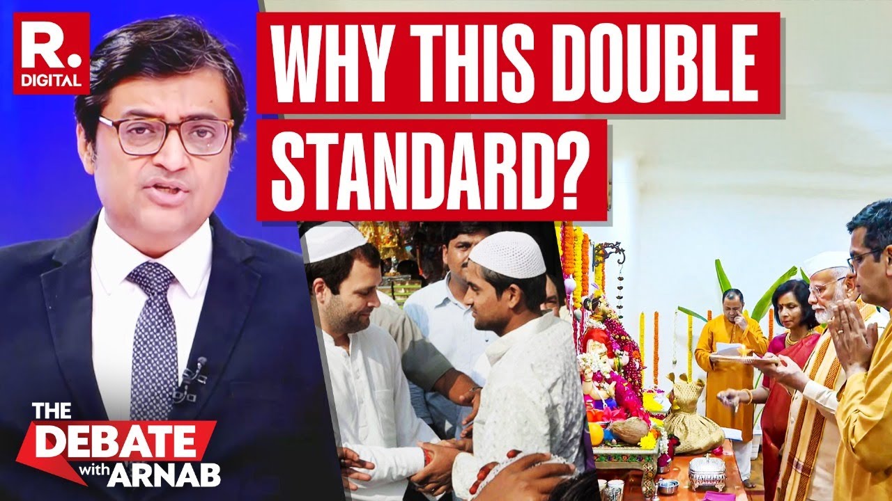 Arnab Calls Out Secular Lobby’s Double Standards Over CJI, PM Modi’s Ganesh Chaturthi Celebrations