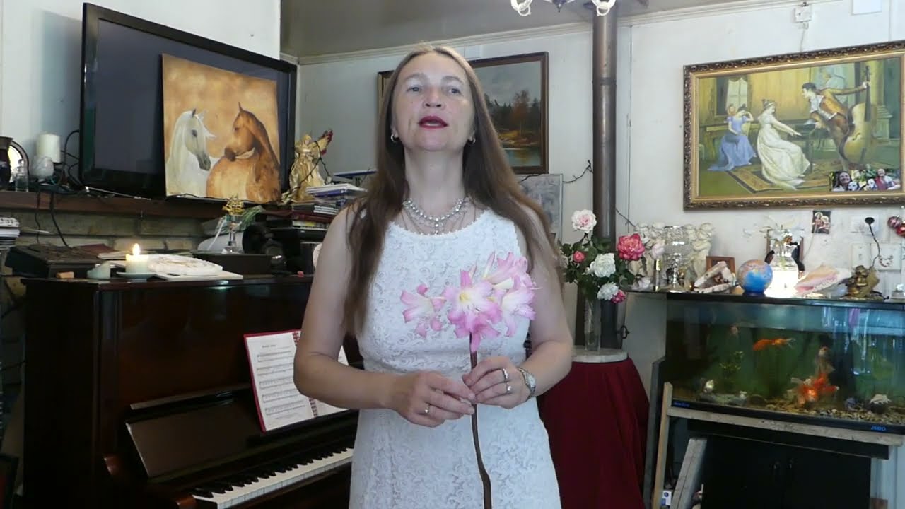Ave Maria Gratia sonata lyrics  Lyudmila Alekseevna duet with Peter Palmer