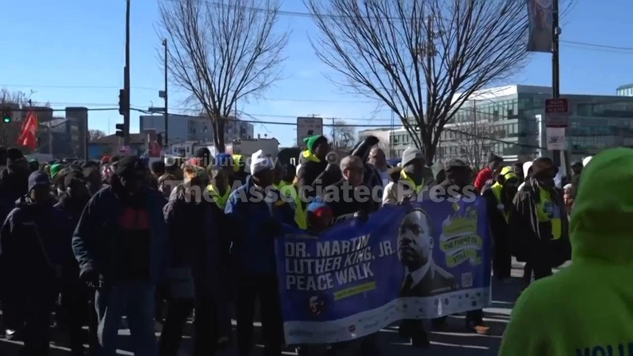 Washington DC honors Martin Luther King Jr. Day amid tense political climate