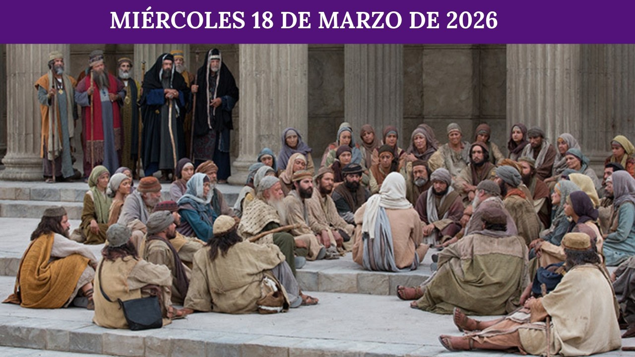Evangelio de Hoy Miércoles 18 Marzo 2026, Padre Pedro Cristo Flores Reyes  San Juan 5, 17-30