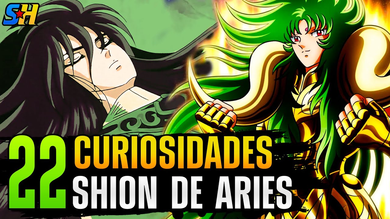22 CURIOSIDADES DE... SHION DE ARIES 🐏 (Saint Seiya) | Star Hill