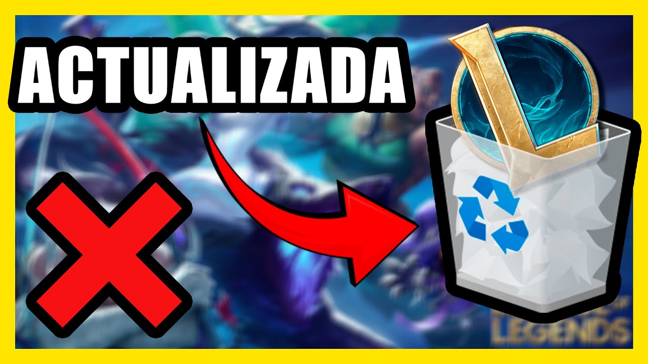 👉 como DESINSTALAR League of Legends de MI PC ✅| Forma ACTUALIZADA Riot Client 2024