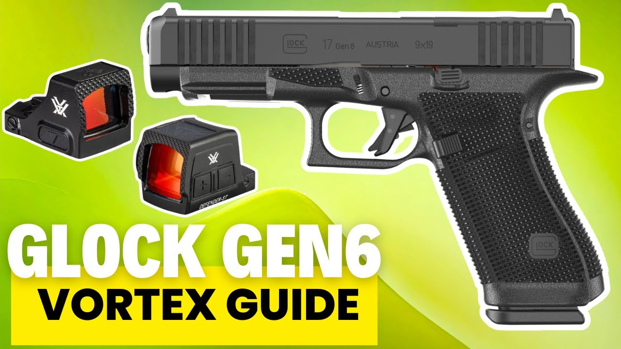 Инструкция по установке и совмещению прицельных линий коллиматорного прицела Glock Gen 6 Vortex.